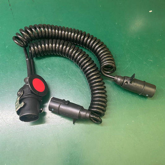 Elektrisches Anschlusskabel für Volvo LKW FH FM - 15-adriges Anhängerwendelkabel - OEM 21971559 VOE21971559