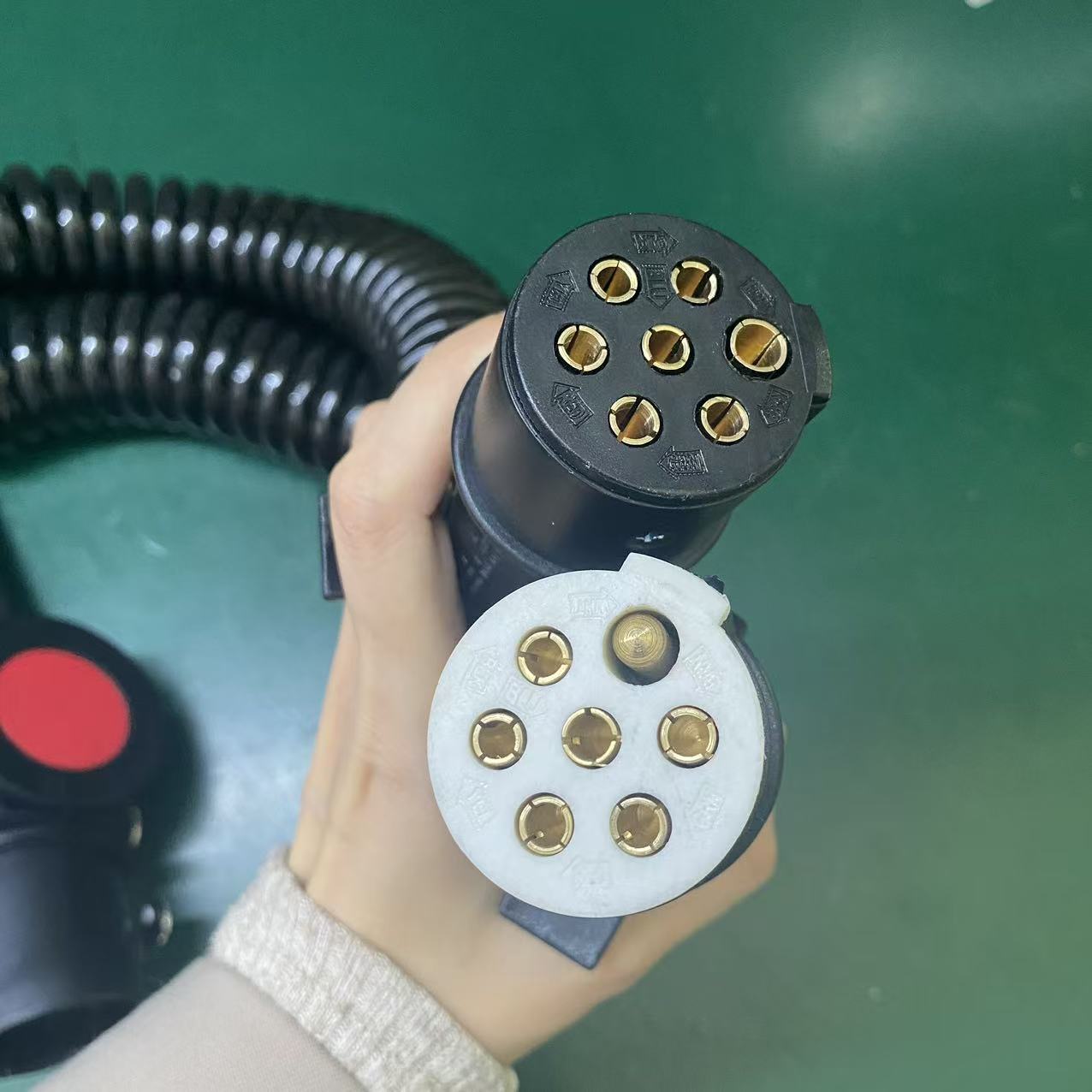 Electrical Connection Cable for Volvo Truck FH FM - 15-Core Trailer Coil Wire - OEM 21971559 VOE21971559