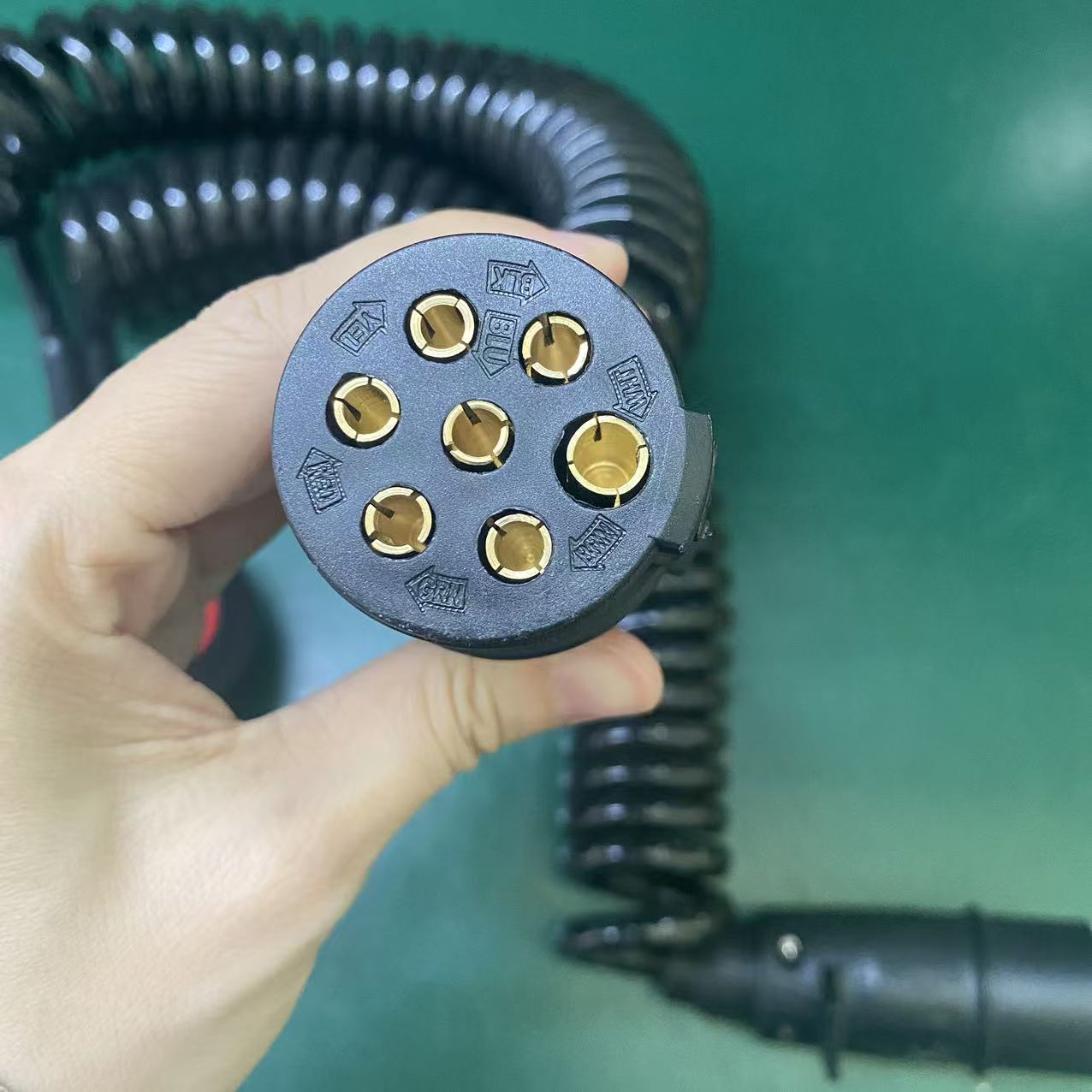 Electrical Connection Cable for Volvo Truck FH FM - 15-Core Trailer Coil Wire - OEM 21971559 VOE21971559